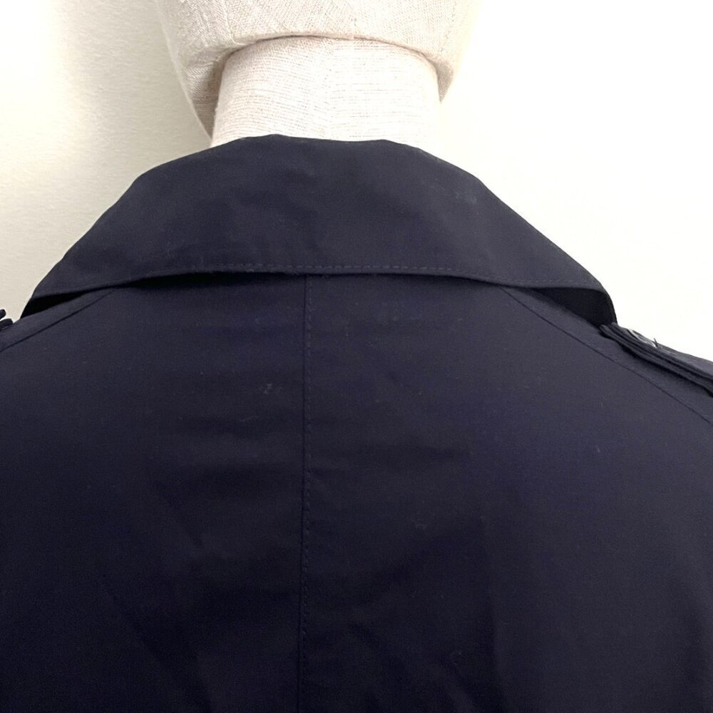 $3750 BELVEST DOUBLE BREASTED NAVY BLUE JACKET 4 - Picture 14 of 15